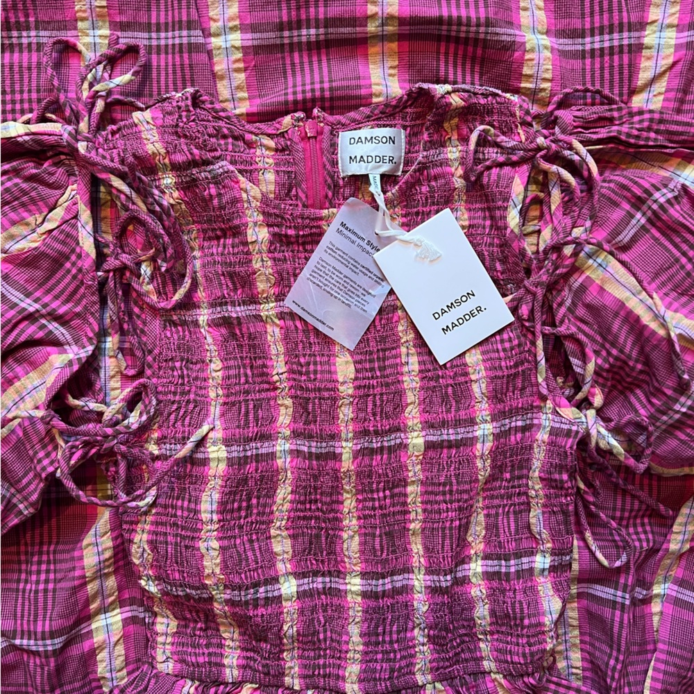 Damson Madder Becca Midi Dress —
NWT Size 12 UK